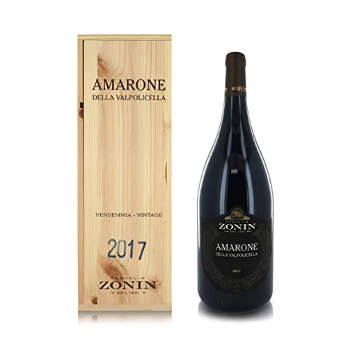 Zonin Italienischer Rotwein Amarone della Valpolicella DOCG, 1,5-Lt-Magnumflasche in Holzkiste von ZONIN