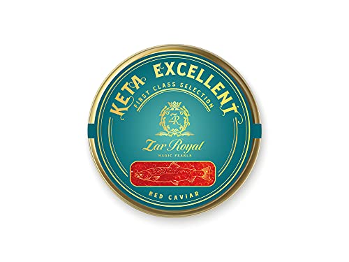 KETA EXCELLENT | rote Perlen | rote Kaviar von Ketalachs | First class selection | 100 g | 24 Std. Lieferung von ZR Zar Royal Magic Pearls