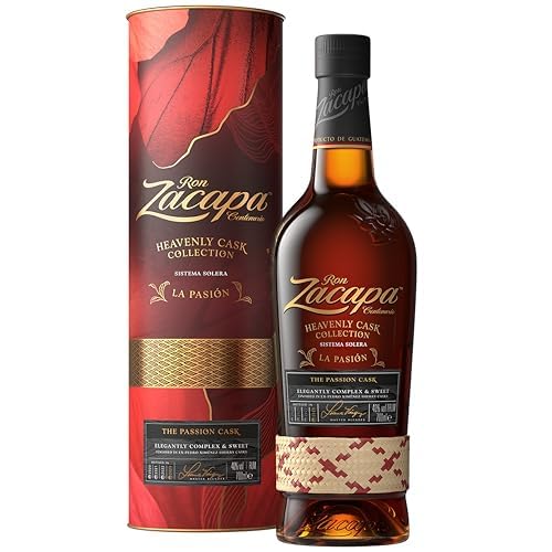 Zacapa La Pasión | The Passion Cask, Heavenly Cask-Kollektion handverlesen aus Guatemala | 40% vol | 700ml Einzelflasche |, Rum von Zacapa