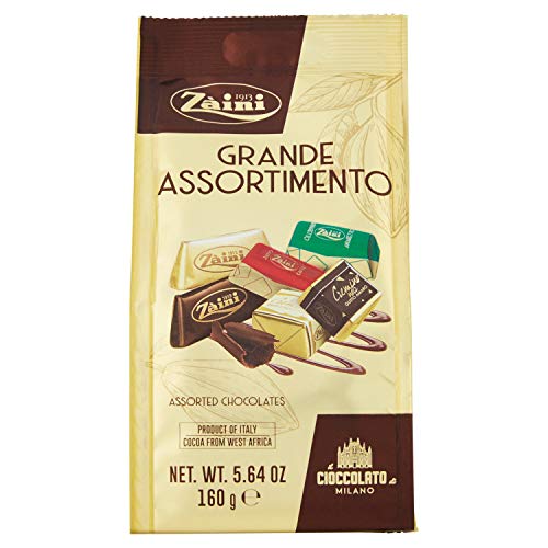 3x 160gr grande assortimento gemischte Schokoladenpralinen mit Gianduiotti, Nougat Cremino caffé Praline Zartbitter von Zaini