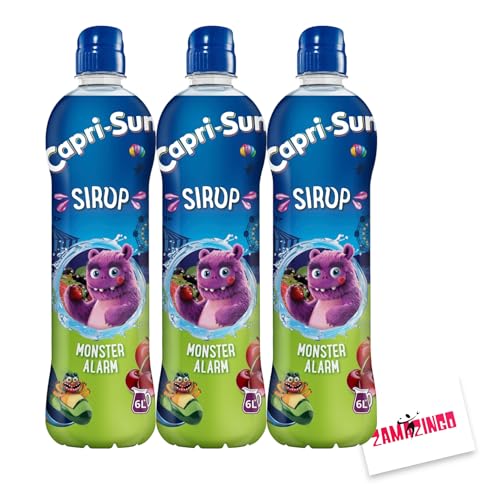 Capri-Sun Monsteralarm Sirup 600ml | Vegan | Getränk mit Fruchtgehalt (3) von Zama4Zingo