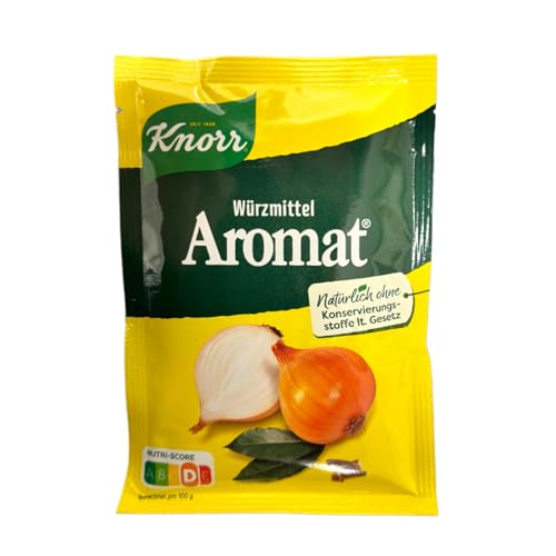 Knorr Aromat Nachfüllbeutel 100g - Natürliches Würzmittel ohne Konservierungsstoffe | Vielseitig zum Würzen und Verfeinern (1er Pack) von Zama4Zingo