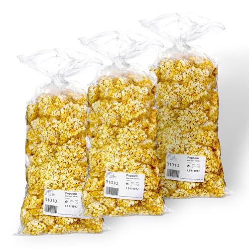 Popcorn Karneval Wurfmaterial Fasching 100x8g (800g) | Die ultimativen Popcorn-Festlichkeiten zum Werfen für den Karneval (3er Karnevals Spar Paket) von Zama4Zingo