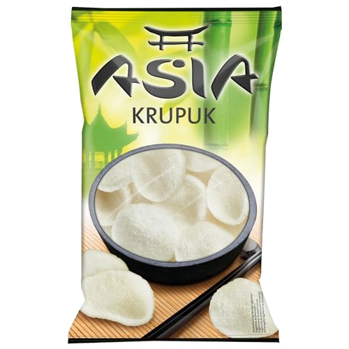 XOX Asia Krupuk Krabbenchips 100g | Knusprige Krabben-Snack | Authentischer Krabbengeschmack | Leckerer Genuss aus Asien (1er Pack) von Zama4Zingo