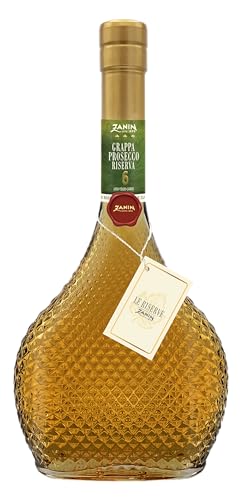 Zanin Grappa Prosecco Riserva 6Jahre 0,5l 40% mit Geschenkverpackung von Zanin 1895