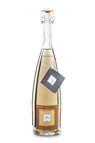 Grappa Zanin,Grappa di Brunello invecchiata Via Roma, 40% Vol-700ml von Zanin