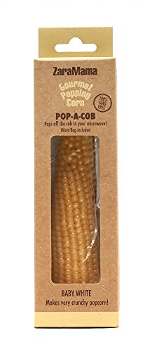 ZaraMamas Pop-A-Cob 'Baby White' - Gourmet Popcorn am ganzen Kolben von Zaramamas