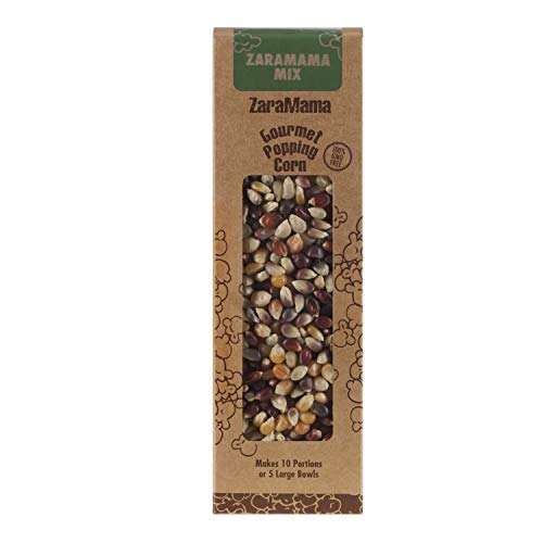 Zaramamas ZaraMamas Popcorn Gourmet Popping Corn Geschenkbox 400 g von Zaramamas