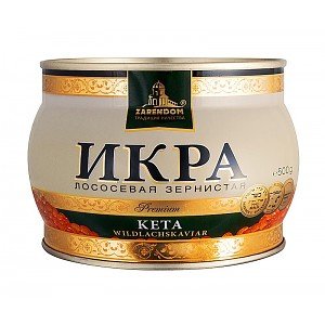 Kaviar - Zarendom Keta Lachskaviar Premium 500 g Dose - roter Kaviar - caviar - икра von Zarendom