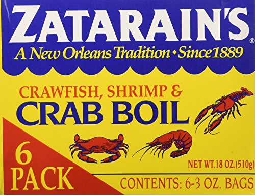 Zatarain's Crab Boil Six 3oz Bags by Zatarain's - New Orleans [Foods] von Zatarain's