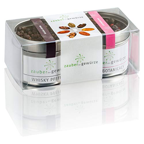 Zauber der Gewürze Das Bar-Gewürze Geschenkset | Gewürze Set mit 2 besonderen Gourmet-Gewürzen für Drinks und besondere Genusserlebnisse, als Geschenk für Frauen & Männer, 120 g von Zauber der Gewürze