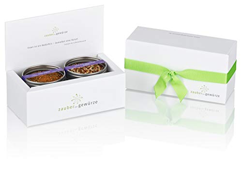 Zauber der Gewürze Pasta-Liebe Gewürze Geschenkset | Gewürze Set mit 2 italienischen Gewürzen für leckere Pasta in Premiumqualität, als Geschenk für Frauen & Männer, 110 g von Zauber der Gewürze