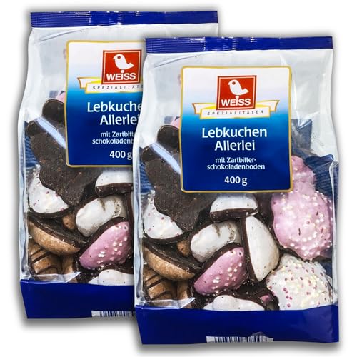 2 er Set Weiss Lebkuchen Allerlei 2 x 400 g von The Great Canadian Tea