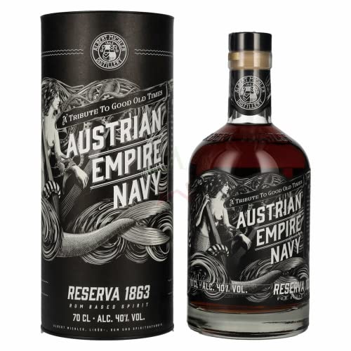 Austrian Empire Navy RESERVA 1863 Rum Based Spirit 40,00% 0,70 lt. von Zeelec