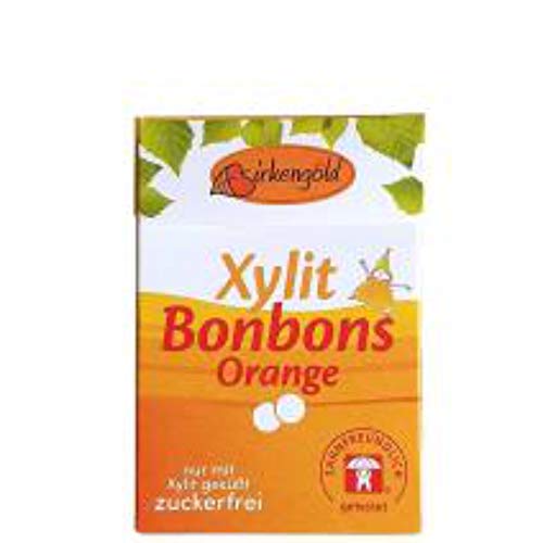 Birkengold - Xylit Bonbons Orange 30g von Zeelec