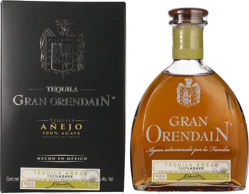 Gran Orendain Tequila AÑEJO 100% Agave 38% Vol. 0,7l in Geschenkbox von Zeelec