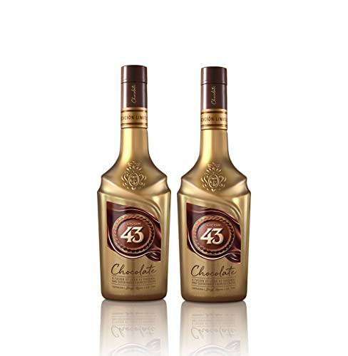 Licor 43 2er Set Chocolate 2x 0,7L (16% vol) Schokoladen Likör- [Enthält Sulfite] von Mixcompany