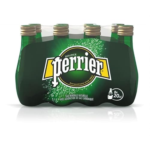 Perrier – natürliches Mineralwasser Gazeuse 8 x 20 cl von Zeelec