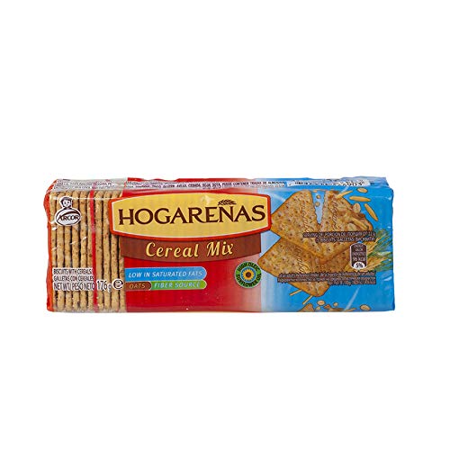 Salzcracker aus Argentinien, Pack 176g - Galletitas Hogareñas ARCOR Cereal Mix 176g von Zeelec