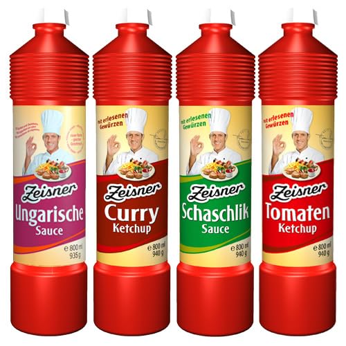 Zeisner - Probierpaket Saucen - 4x 800ml von Zeisner