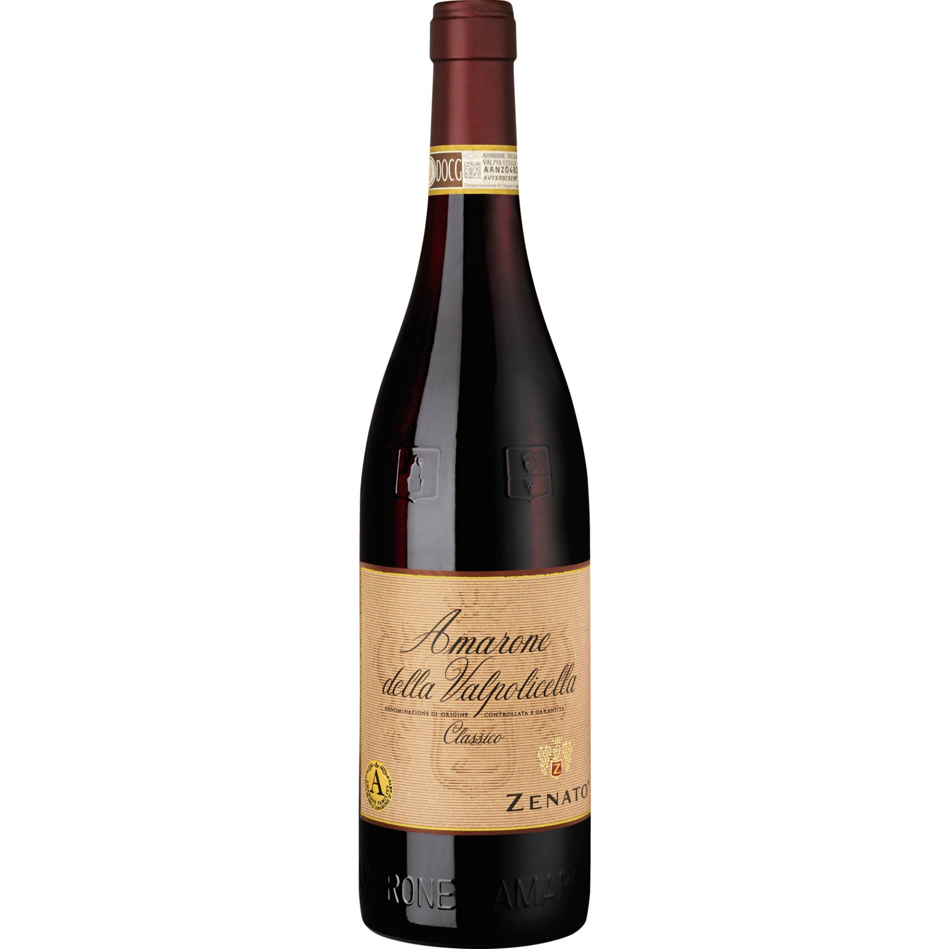 Zenato Amarone, Amarone Valpolicella Classico DOCG, Venetien, 2019, Rotwein von Zenato Azienda Vitivinicola s.r.l. - 37019 Peschiera del Garda (VR) - Italia