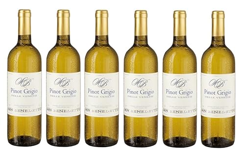 6x 0,75l - 2023er - Zenato - San Benedetto - Pinot Grigio delle Venezie I.G.P.- Veneto - Italien - Weißwein trocken von Zenato