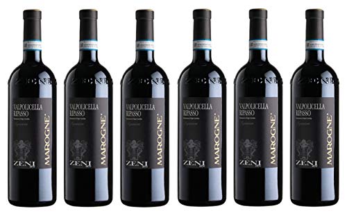 6x 0,75l - 2021er - Zeni - Marone - Ripasso - Valpolicella Superiore D.O.P. - Veneto - Italien - Rotwein trocken von Zeni