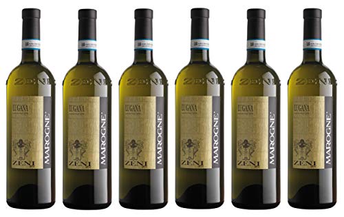 6x 0,75l - 2022er - Zeni - Marogne - Lugana D.O.P. - Veneto - Italien - Weißwein trocken von Zeni