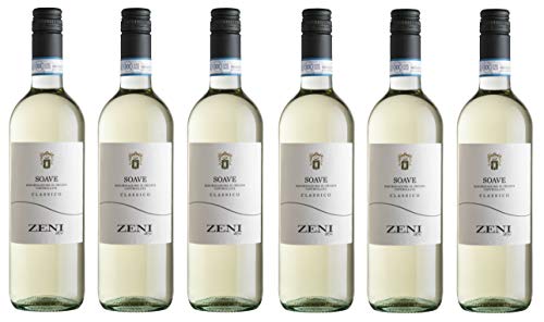 6x 0,75l - 2022er - Zeni - Soave Classico D.O.P. - Veneto - Italien - Weißwein trocken von Zeni