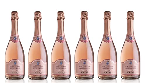 6x 0,75l - Zeni - Chiaretto Spumante brut - Bardolino D.O.P. - Veneto - Italien - Schaumwein brut von Zeni