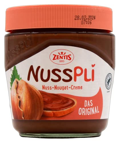 Zentis Nusspli das Original Nuss-Nougat-Creme, 6er Pack (6 x 400g) von Zentis