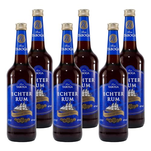 Ron Taboga Echter Rum 40% Blau (6 x 0,7L) von Zentrale Handelsgesellschaft-ZHG-mbH