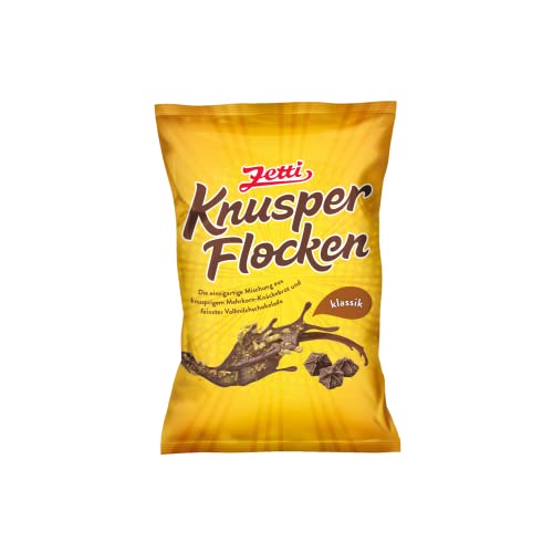 Zetti Knusperflocken – Premium Milchschokoladen-Flocken mit Knäckebrot, Made in Germany, 170g 3 Stück von Zetti