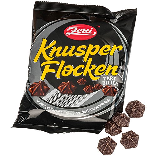 Zetti Knusperflocken Zartbitter 170g von Zetti