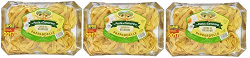 3 Packungen La Pasta di Camerino PAPPARDELLE Ei 250 g von Zeus Party