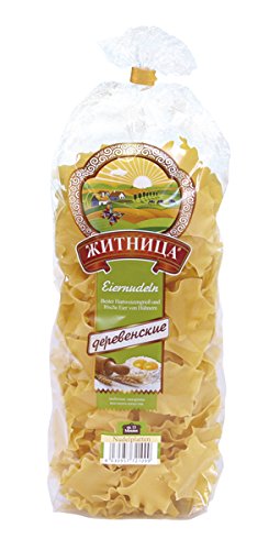 Zhitniza Eiernudel "Lapscha dlja Beschbarmaka", 8er Pack (8 x 500 g) von Zhitniza