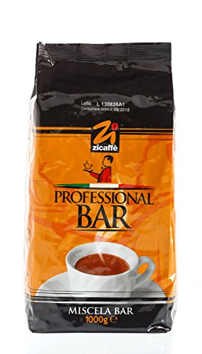 Zicaffe Kaffee Espresso, Professional Bar, 1 x 1 kg ganze Bohnen von Zicaffe