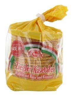 5 x 150g Ziegler Käsetaler Kümmel Käsegebäck Knabberei von Ziegler Käsetaler