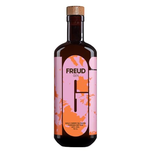 Freud Gin Wild Cherry Blossom | aromatischer Gin | mit Wildkirschblüte | frisch und fruchtig | 700ml von Ziegler