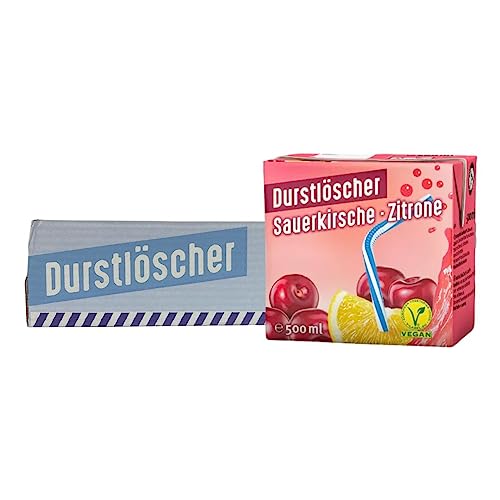 WeserGold Kirsche, Zitrone, 12er Pack (12 x 500 ml) von WeserGold