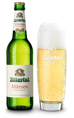 Zillertal Märzen Bier (12 x 0,5 Liter) I Tiroler Trinkgenuss mit langer Tradition und höchster Qualität. von Zillertal