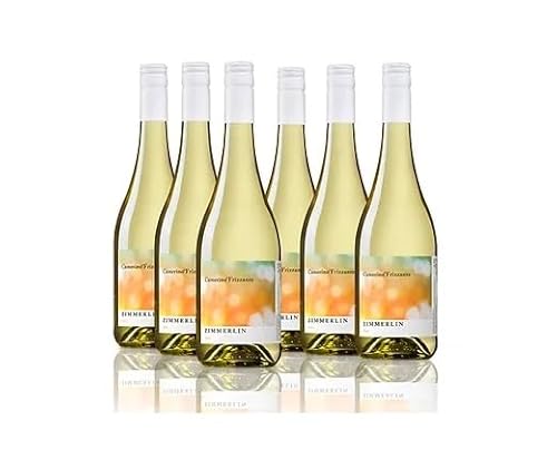 6x 0,75l - Zimmerlin - Camerino - Frizzante - Baden - Deutschland - Perlwein trocken von Zimmerlin