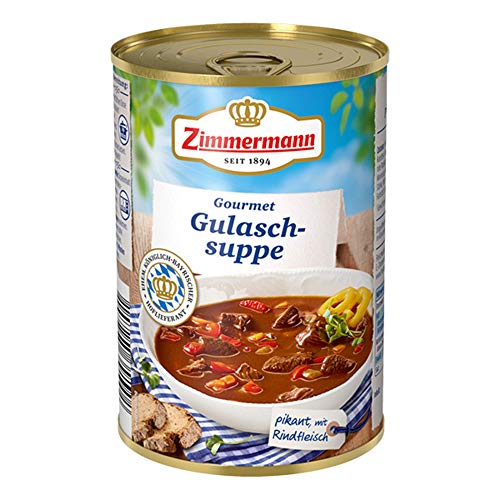 Gulasch - Suppe, pikant (400 ml) von Zimmermann