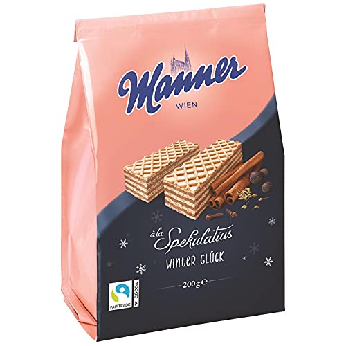 Manner Schnitten Winterglück Spekulatius 200g von Zimt