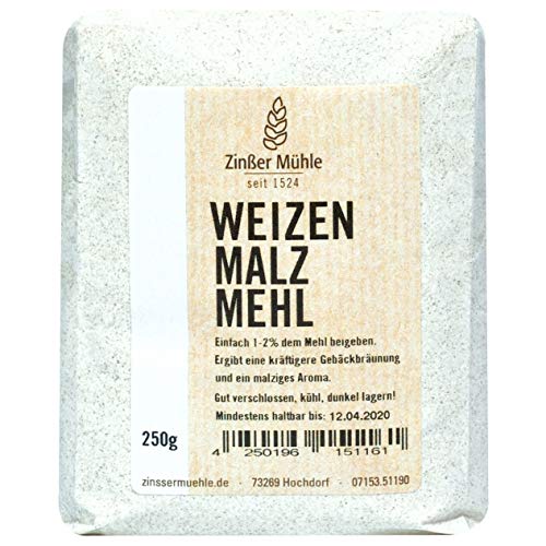 Weizenmalzmehl 250 g von Zinßer Mühle