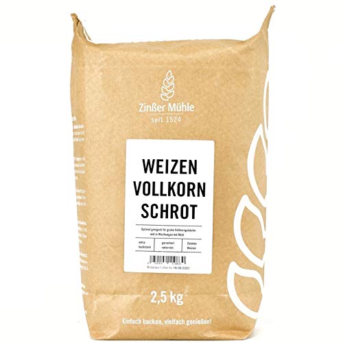 Weizenvollkornschrot 2,5 kg von Zinßer Mühle