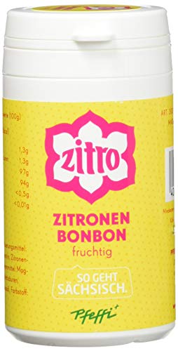 Zitro Zitronenbonbon Drops Dose 5er, 1er Pack (1 x 250 g) von Zitro