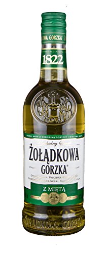 Żołądkowa Gorzka Minze - Żołądkowa Gorzka z Miętą - Polnischer Minzlikör | 30%, 0,5 Liter von Żołądkowa Gorzka