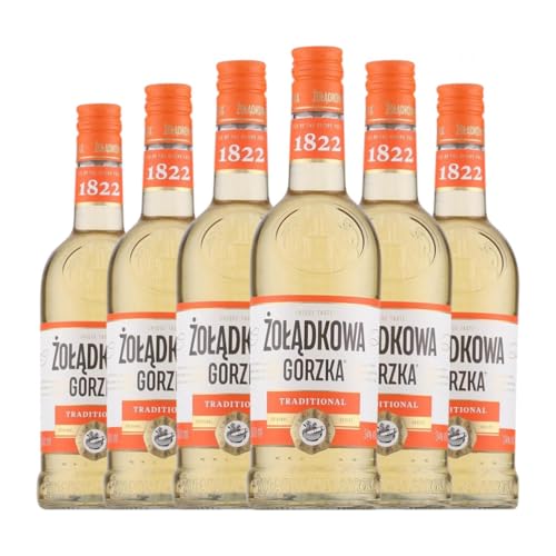 Wodka Zoladkowa Gorzka Traditional Medium Flasche 50 cl (Karton mit 6 Medium Flasche von 50 cl)