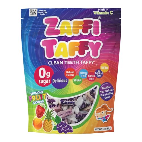 Zollipops Zaffi Taffy Clean Teeth, 85.0 g von Zollipops